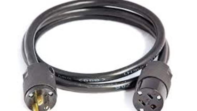 Power Cable | Black | 12/3 | 50′ Rental | Rental