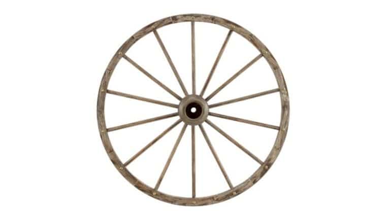 Red Shed  Large Wagon Wheel | Rental