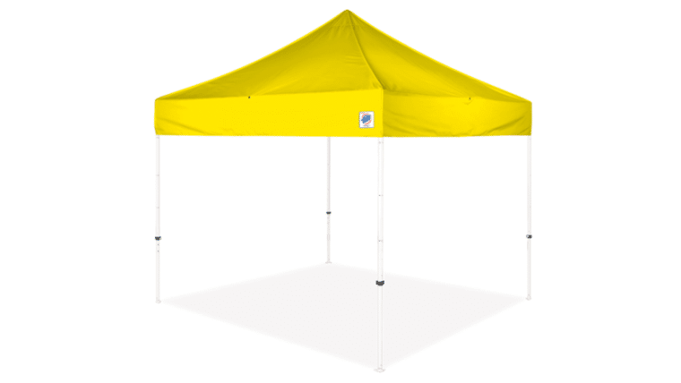 10′ x 10′ Commercial Pop Up Tent – Yellow | Rental