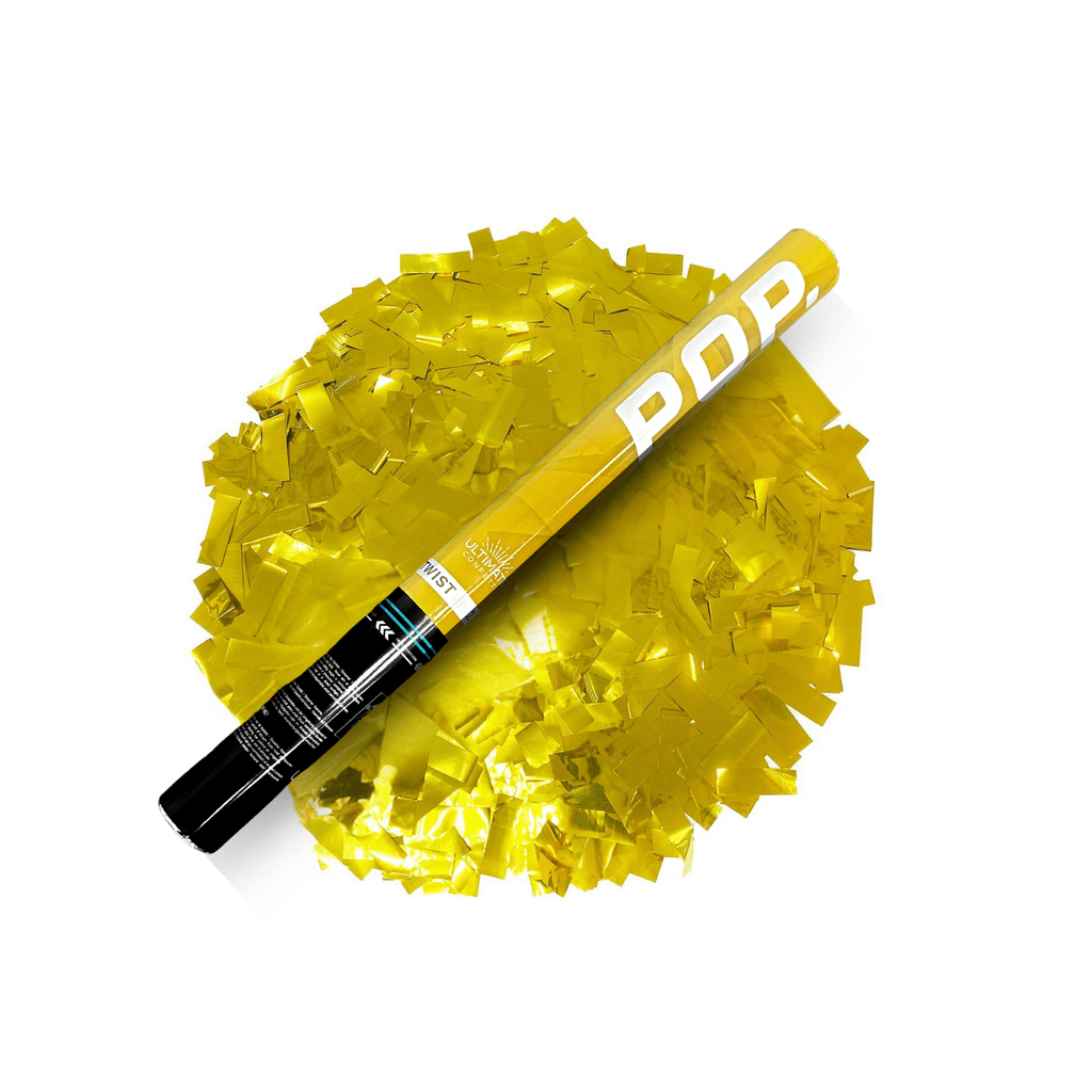 Gold Metallic – Handheld Confetti POP Cannon (24″) | Rental Gold Metallic – Handheld Confetti POP Cannon (24″) | Rental