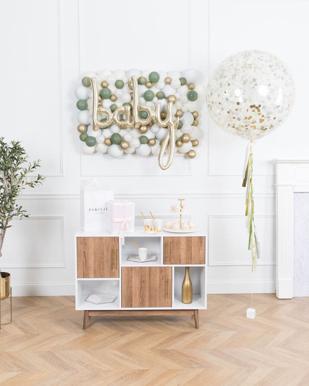 Botanical – Baby Shower – The Instant Backdrop | Purchase