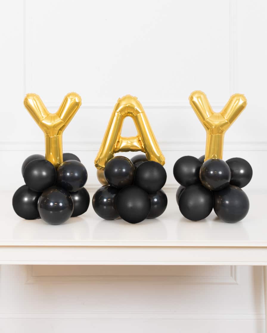 Office Congrats Party – Tabletop YAY Balloons – 1.5FT | Purchase