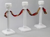 Planter Top Stanchion Post (Post Only) | Rental